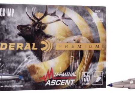 Federal Premium Terminal Ascent .280 Remington Ackley Improved 155 Gr. Slipstream Polymer Tip- Box of 20