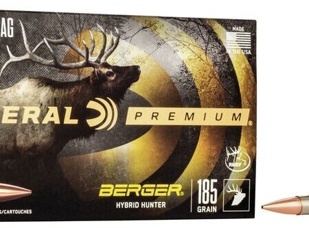 Federal Premium .300 Winchester Magnum 185 Gr. Berger Hybrid Hunter- Box of 20