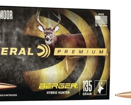 Federal Premium 6.5 Creedmoor 135 Gr. Berger Hybrid Hunter- Box of 20