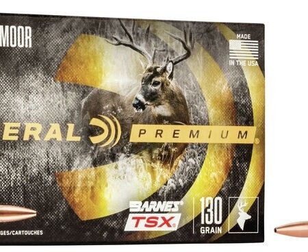Federal Premium 6.5 Creedmoor 130 Gr. Barnes TSX Hollow Point Boat Tail- Lead-Free- Box of 20