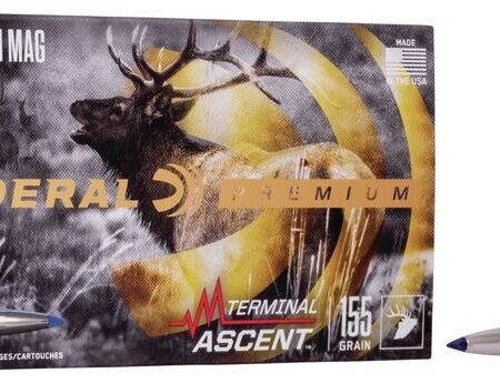Federal Premium Terminal Ascent 7mm Remington Magnum 155 Gr. Slipstream Polymer Tip- Box of 20