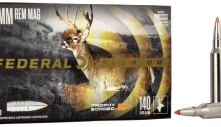 Federal Premium 7mm Remington Magnum 140 Gr. Trophy Bonded Tip- Box of 20