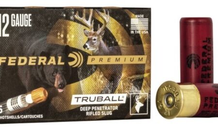 Federal Premium 12 Gauge 2-3/4" 1 oz TruBall Deep Penetrator Hollow Point Rifled Slug- Box of 5