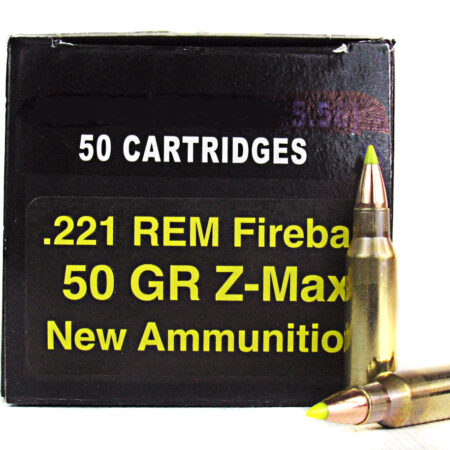 PCI .221 Remington Fireball 50 Gr. Hornady Z-Max- Box of 50