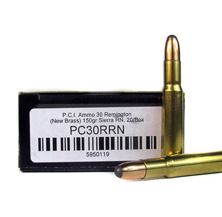 PCI .30 Remington 150 Gr. Sierra Round Nose- Box of 20