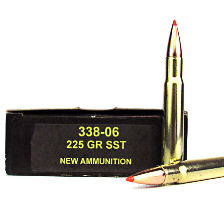 PCI .338-06 225 Gr. Hornady SST- Box of 20
