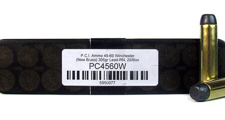 PCI .45-60 Winchester 305 Gr. Lead Round Nose Flat Point- Box of 20