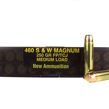PCI .460 S&W Magnum 250 Gr. Total Copper Jacket Flat Point- Box of 20