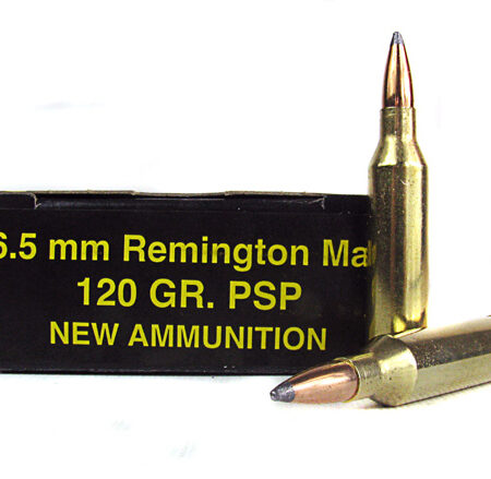 PCI 6.5mm Remington Magnum 120 Gr. Pointed Soft Point- Box of 20