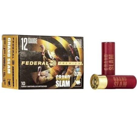 Federal Premium Grand Slam 12 Gauge 3" 1-3/4oz Copper Plated #5 Shot- Box of 10