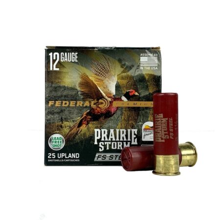 Federal Premium Prairie Storm FS 12 Gauge 3" 1-1/8 oz #3 Steel Shot- Box of 25