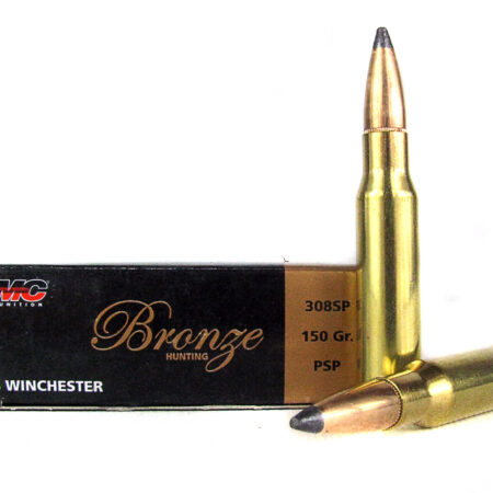 PMC Bronze .308 Winchester 150 Gr. Soft Point- Box of 20