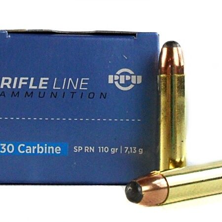 Prvi Partizan .30 Carbine 110 Gr. Soft Point Round Nose- Box of 50