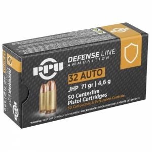 Prvi Partizan .32 ACP 71 Gr. Jacketed Hollow Point- Box of 50