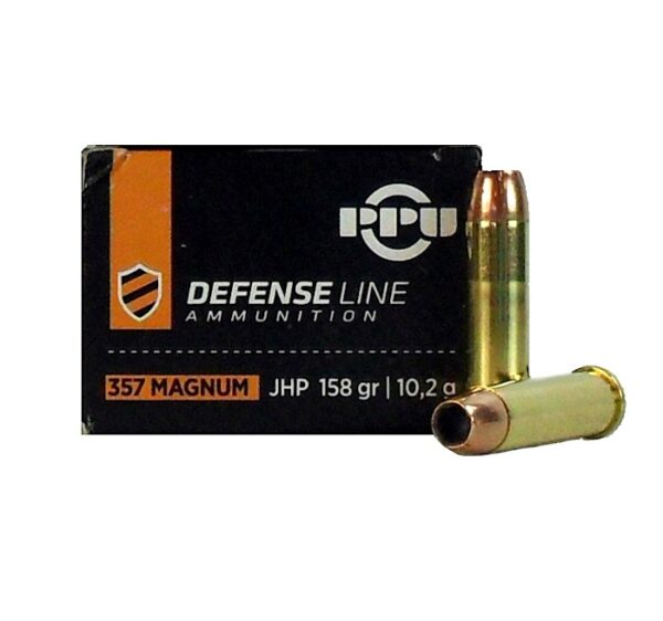 Prvi Partizan Defense .357 Magnum 158 Gr. Jacketed Hollow Point- Box of 50