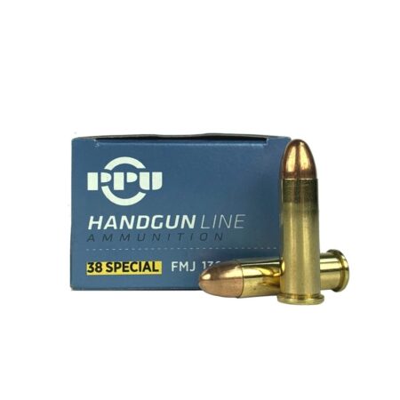 Prvi Partizan .38 Special 130 Gr. Full Metal Jacket- Box of 50