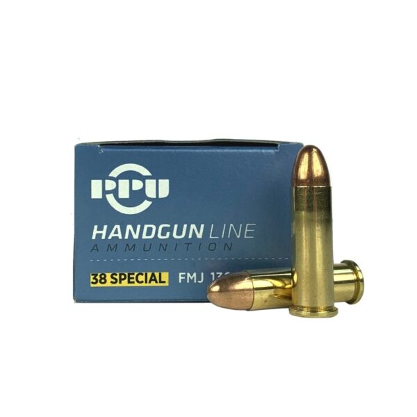 Prvi Partizan .38 Special 130 Gr. Full Metal Jacket- Box of 50