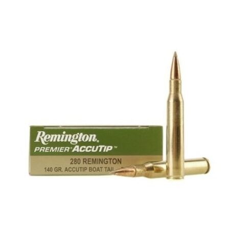 Remington Premier .280 Remington 140 Gr. AccuTip Boat Tail- Box of 20