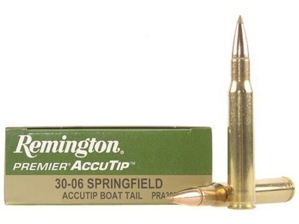 Remington Premier .30-06 Springfield 150 Gr. AccuTip Boat Tail- Box of 20