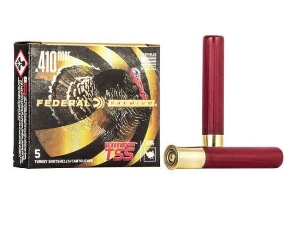 Federal Premium Heavyweight TSS .410 Bore 3" 13/16 oz #9 Shot- Box of 5