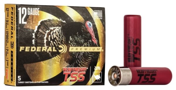 Federal Premium Heavyweight TSS 12 Gauge 3-1/2" 2-1/4 oz #7- Box of 5