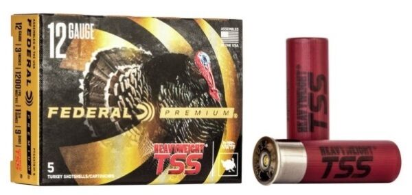 Federal Premium Heavyweight TSS 12 Gauge 3" 1-3/4 oz #9- Box of 5