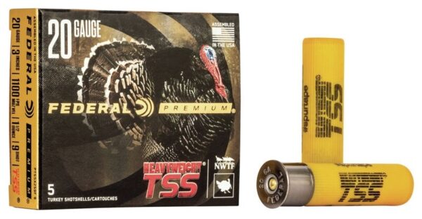 Federal Premium Heavyweight TSS 20 Gauge 3" 1-1/2 oz #9- Box of 5