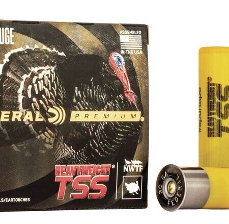 Federal Premium Heavyweight TSS 20 Gauge 3" 1-5/8 oz #8,10 Shot- Box of 5