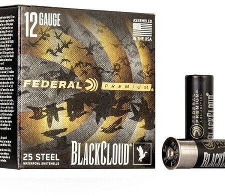 Federal Premium Black Cloud 12 Gauge 3" 1-1/4 oz #4 Steel Shot - Box of 25