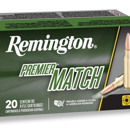 Remington Premier Match .223 Remington 62 Gr. Open Tip Match- Box of 20
