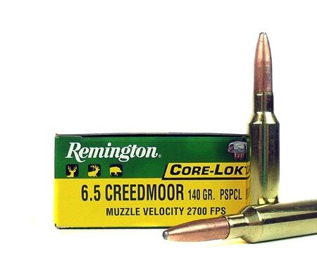 Remington Core-Lokt 6.5 Creedmoor 140 Gr. Core-Lokt Pointed Soft Point- Box of 20