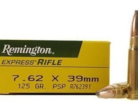 Remington Core-Lokt 7.62x39mm 125 Gr. Core-Lokt Pointed Soft Point- Box of 20