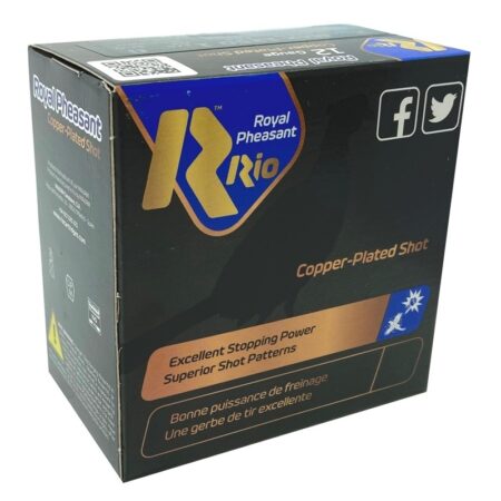 Rio Royal Pheasant 12 Gauge 2-3/4" 1-1/4 oz #5 Copper Plated Shot- Box of 25