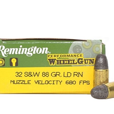 Remington Performance WheelGun .32 S&W 88 Gr. Lead Round Nose- Box of 50