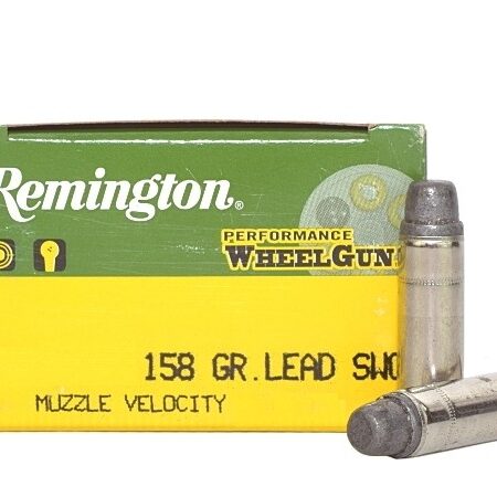 Remington Performance WheelGun .357 Magnum 158 Gr. Lead Semi-Wadcutter- Box of 50