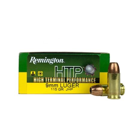 Remington High Terminal Performance 9mm Luger 115 Gr. Jacketed Hollow Point- Box of 20