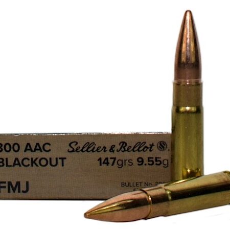 Sellier & Bellot .300 AAC Blackout 147 Gr. Full Metal Jacket- Box of 20