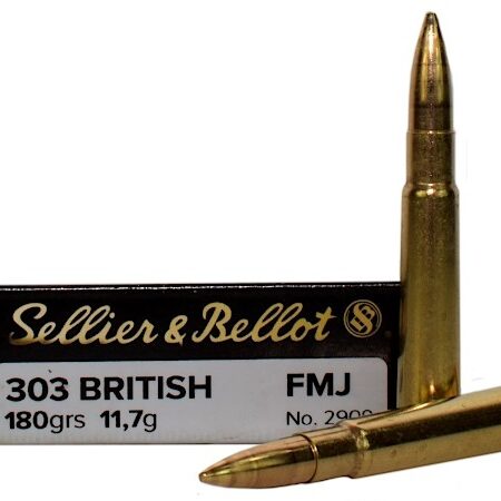Sellier & Bellot .303 British 180 Gr. Full Metal Jacket- Box of 20