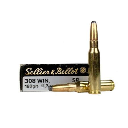 Sellier & Bellot .308 Winchester 180 Gr. Soft Point- Box of 20