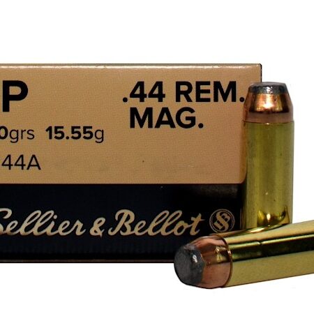 Sellier & Bellot .44 Remington Magnum 240 Gr. Soft Point- Box of 50