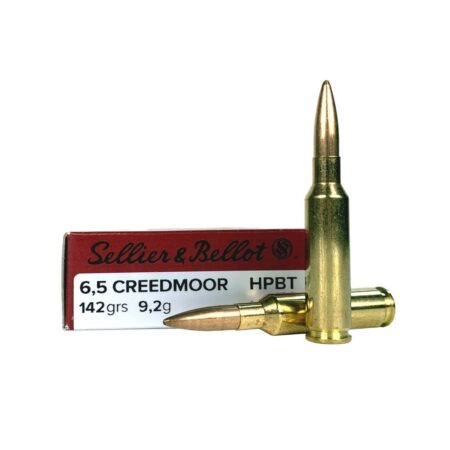 Sellier & Bellot Precision Rifle 6.5 Creedmoor 142 Gr. Hollow Point Boat Tail- Box of 20