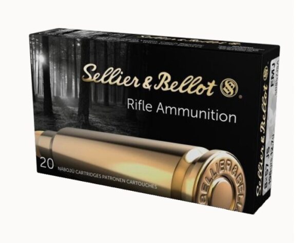 Sellier & Bellot 8x57mm JS Mauser 196 Gr. Full Metal Jacket- Box of 20