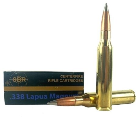 SBR .338 Lapua 240 Gr. Lehigh Defense Titanium Flash Tip- Lead Free- Box of 10
