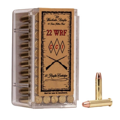CCI .22 Winchester Rimfire (WRF) 45 Gr. Jacketed Hollow Point- Box of 50- 69