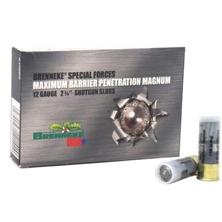 Brenneke USA Special Forces 12 Ga 2-3/4" 1-3/8 oz Lead Rifled Slug- Box of 5