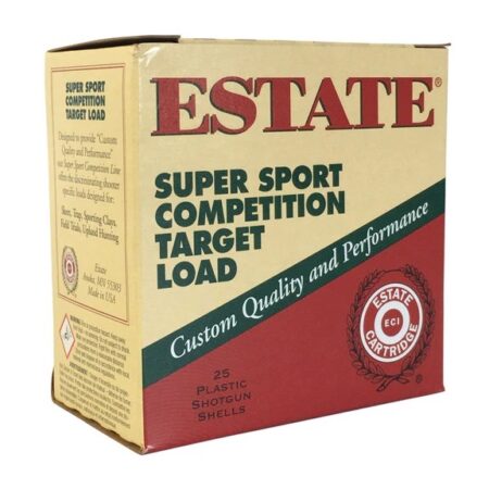 Estate Super Sport Competition Target Load 28 Gauge 2-3/4" 3/4 oz #8 Shot- Box of 25