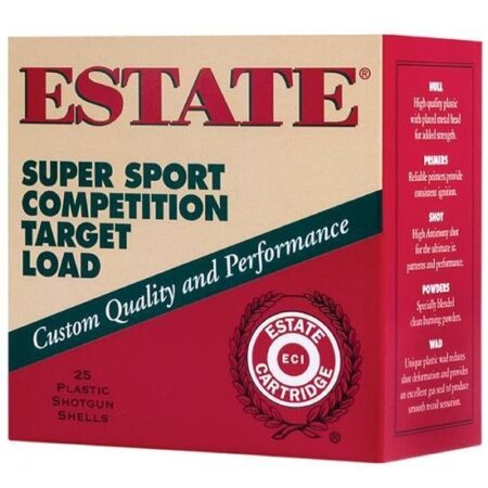 Estate Super Sport Competition .410 Bore 2-1/2" 1/2 oz #7.5 Lead Shot- Box of 25