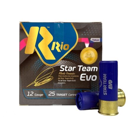 Rio Star Team Evo 12 Gauge 2-3/4" 1 oz #8 Shot- Box of 25