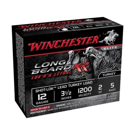 Winchester Longbeard XR 12 Gauge 3-1/2" 2 oz #5 Shot- Box of 10