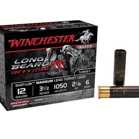 Winchester Longbeard XR 12 Gauge 3-1/2" 2-1/8 oz #6 Shot- Box of 10